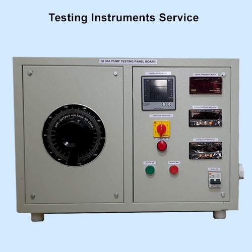 Pump Testing Single phase Panel Board