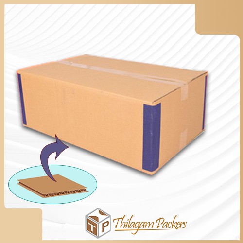 3 Ply Calico Corrugated Box Manufacturer of Thilagam Packers in Coimbatore